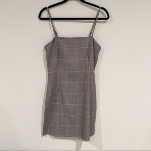 Plaid Mini Dress